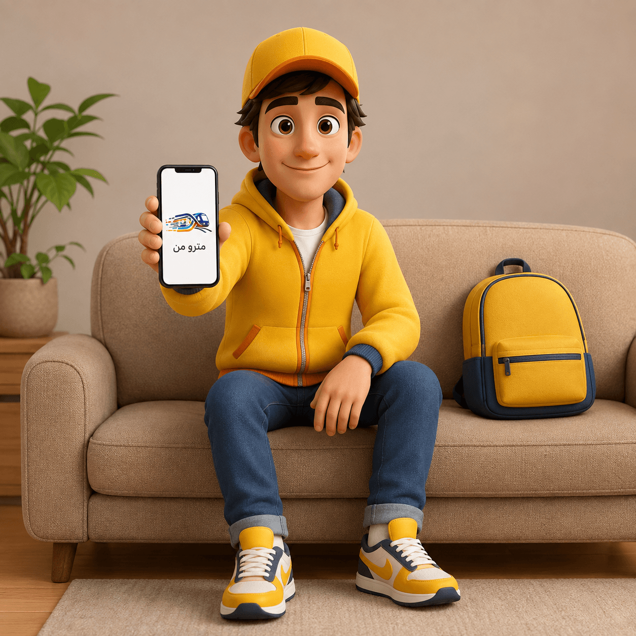 اپلیکیشن موبایل مترو من